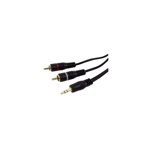stereo audio kabel 3.5mm m - 2 X RCA m, 1.5m