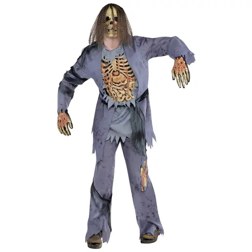 kostim za odrasle zombie - veličina M