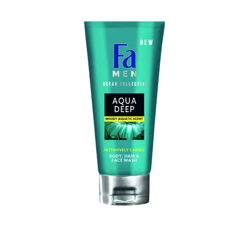 Ocean Collection Men Body, hair & face - gel za tuširanje, 200 ml Aqua Deep