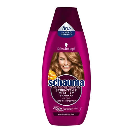 Schauma Strength & Vitality šampon 400ml