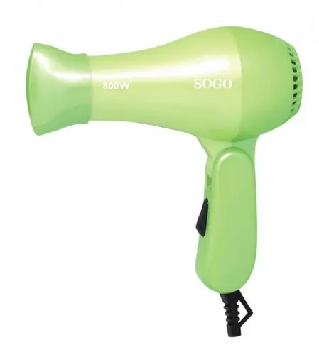 Sušilo za kosu putno SEC-SS-3615-G, 800 W, Zeleno
