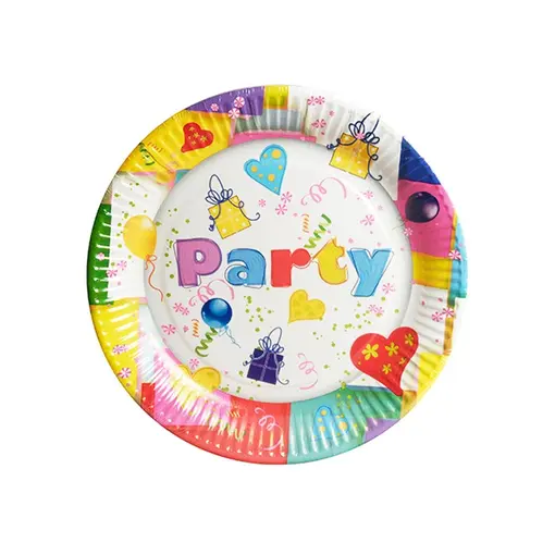 papirnati tanjur Party Mix - 10 kom