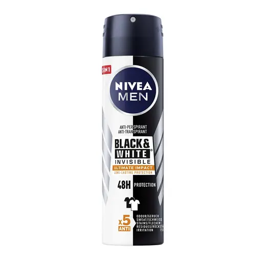Black&White Ultimate Impact dezodorans za muškarce, 150ml