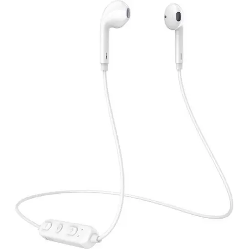 slušalice s mikrofonom bijele