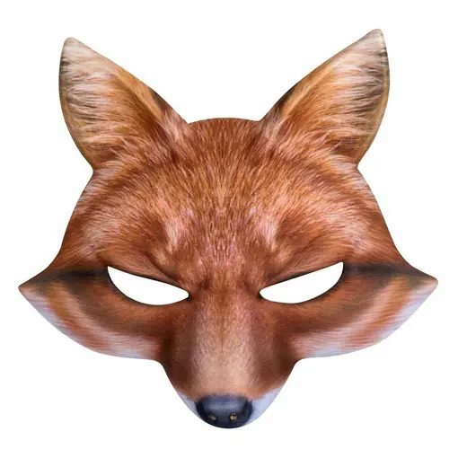 maska pola lica lisica