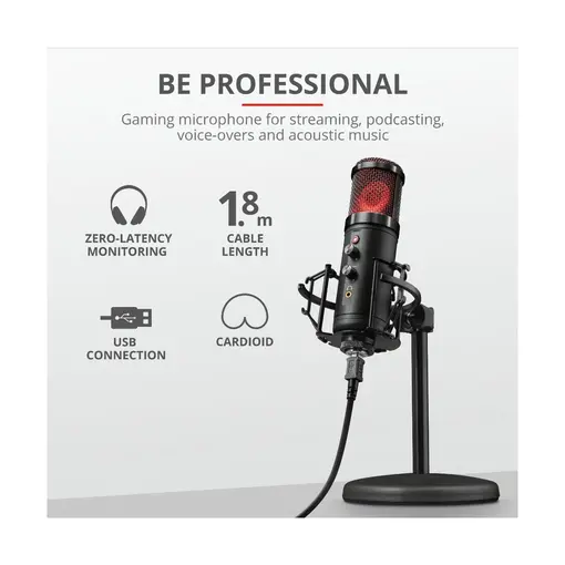 gaming mikrofon streaming Exxo GXT256 (23510)