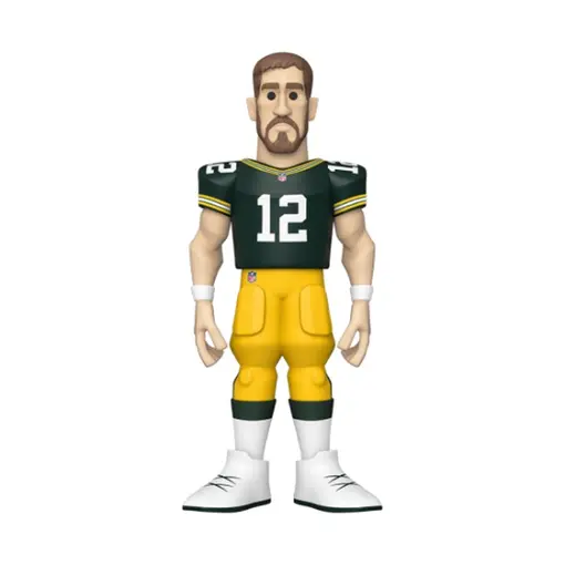 GOLD 12“ NFL PACKERS - AARON RODGERS