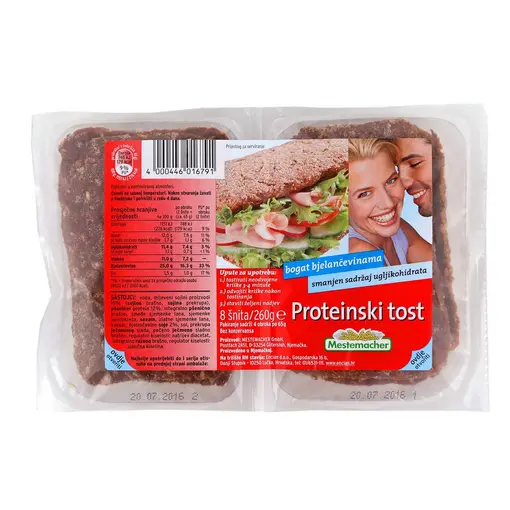 Proteinski tost 260 g