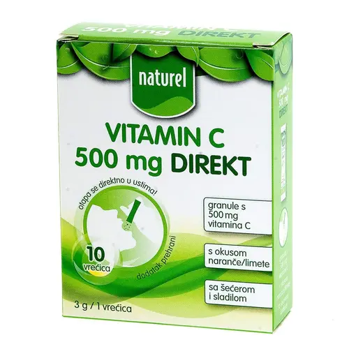 Vitamin C 500 mg  direkt 10/1