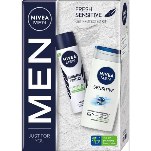 Men  Sensitive gel za tuširanje + dezodorans
