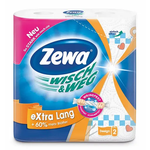 Papirnati ručnici eXtra lang Wisch&Weg 2 role