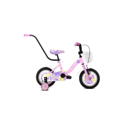 bicikl BMX 12'HT VIOLA light pink -wh