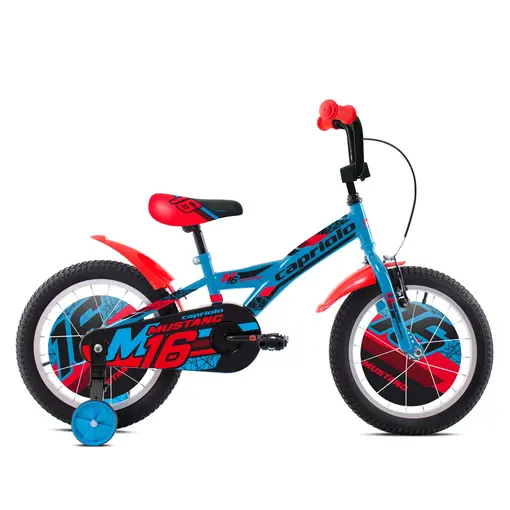 bicikl BMX 16“HT MUSTANG  blue black red