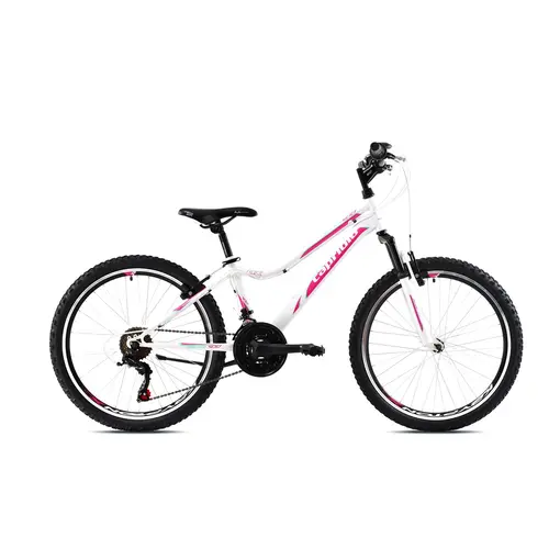 bicikl MTB DIAVOLO DX FS 24“/18HT white-pink 13“