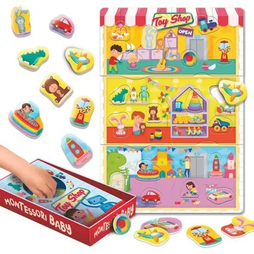 Montessori Baby puzzle i umetaljka trgovina igračaka