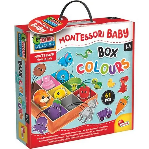 Montessori Baby životinje i boje igra grupiranja i sortiranja