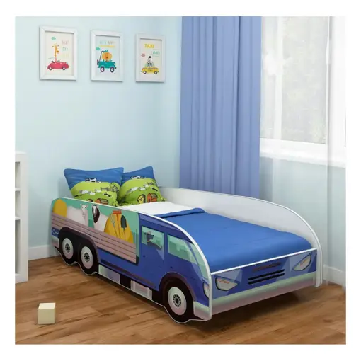 dječji krevet s motivom 140x70 cm 05-Farma