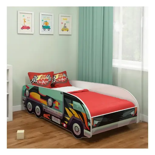 dječji krevet s motivom 140x70 cm 07-Formula