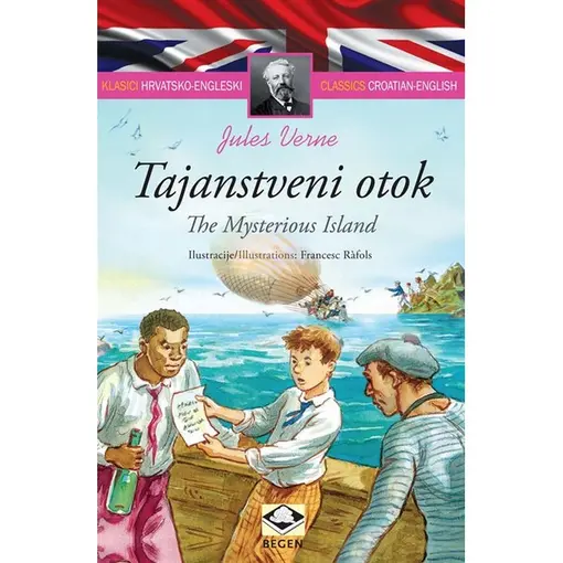Klasici dvojezični – Tajanstveni otok/The Mysterious Island, Jules Verne