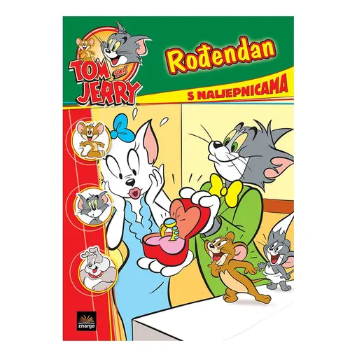 Tom i Jerry - Rođendan, slikovnica s naljepnicama, Grupa autora