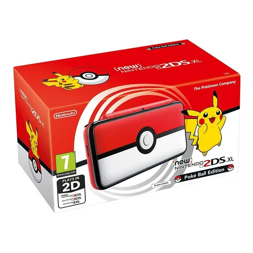 Nintendo 2DS XL Console Limited Edition Pokeball