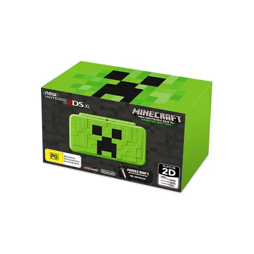 Nintendo 2DS XL Console Limited Edition Minecraft Creeper