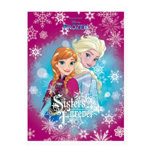 Bilježnica A4 kockice, Frozen, holo print 4