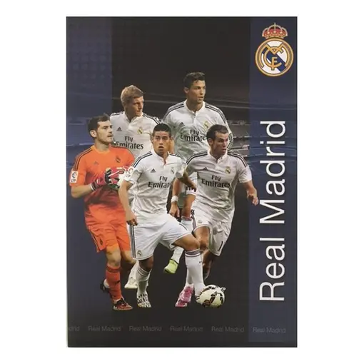 Bilježnica A4 kockice, Real Madrid 5