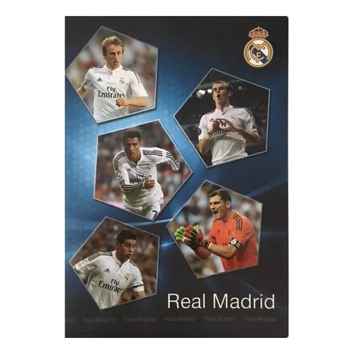 Bilježnica A4 kockice, Real Madrid 6