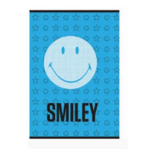 Bilježnica A4 kockice, Smiley 3