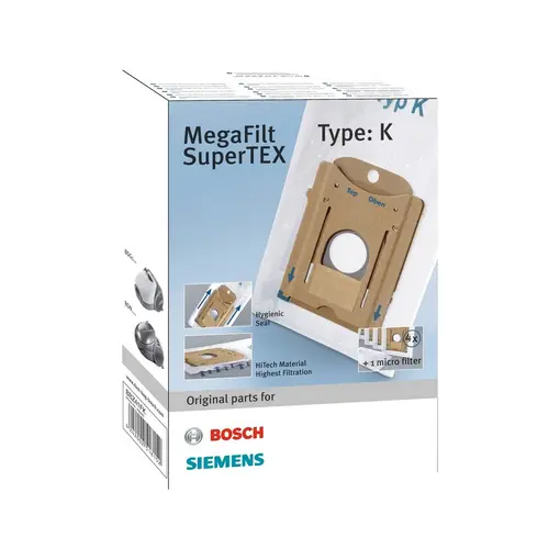 Set filter vrećica MEGAfilt SuperTEX BBZ41FK