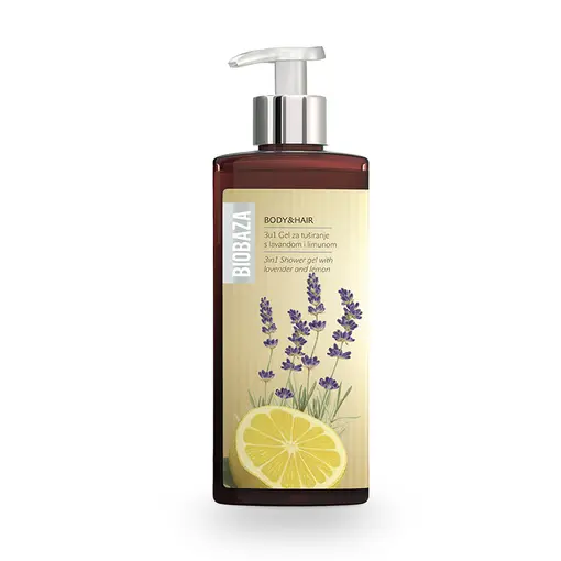 Body & hair 3u1 gel za tuširanje s lavandom i limunom