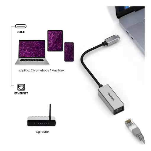 USB Type-C na Ethernet adapter