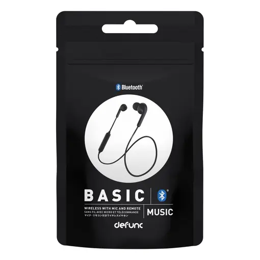Slušalice - Bluetooth - Earbud BASIC - MUSIC - Black