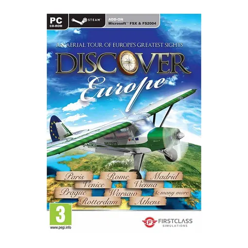 Discover Europe PC (Flight Simulator X Steam Edition Add On)