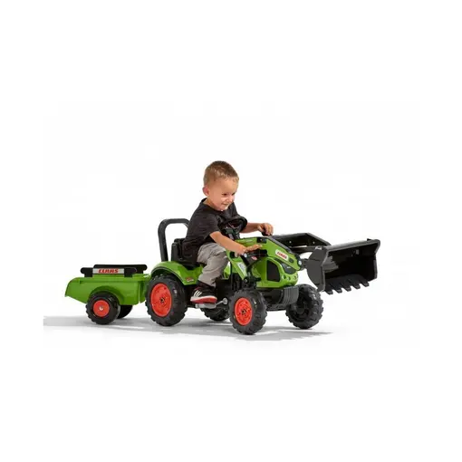 traktor Claas Arion sa nakladačem i prikolicom
