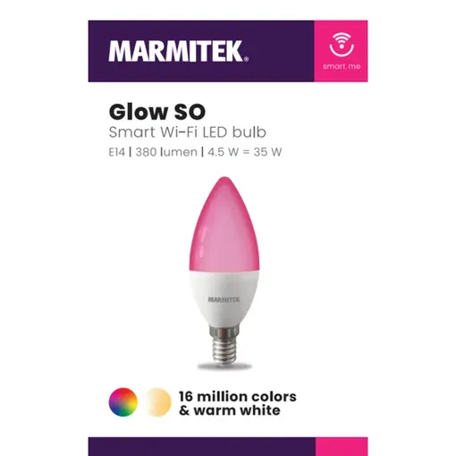 žarulja Smart Wi-Fi LED, u boji, E14