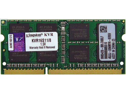 Kingston DDR3 SODIMM,1600MHz, 8GB