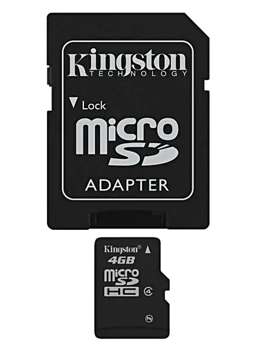 Kingston microSDHC, Class4, 4GB