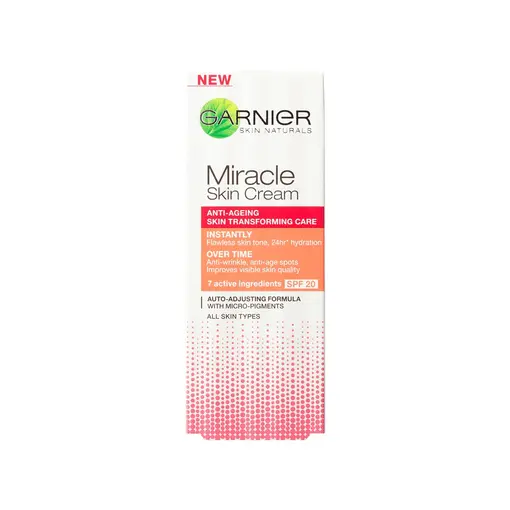 Miracle Skin Cream njega protiv znakova starenja koja preoblikuje kožu