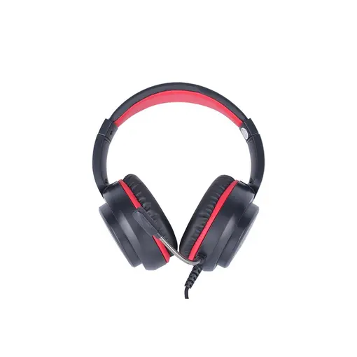 Slušalice + mikrofon KRATOS, crno - crvene, 7,1, LED RGB, USB