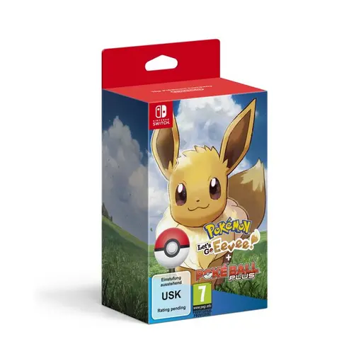 Pokemon Let's Go Eevee + Poke Ball Limited Edition Bundle Switch