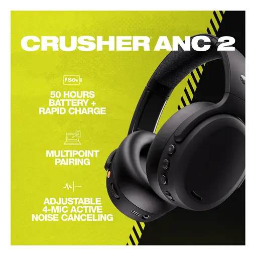Slušalice CRUSHER ANC 2 WIRELESS OVER-EAR