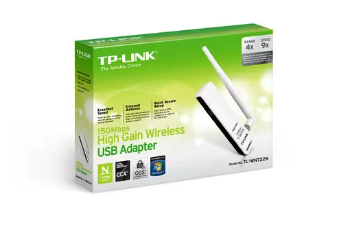 TL-WN722N, WLAN USB adapter, 150Mbps
