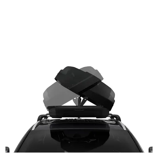 Force XT Alpine (500) crna mat krovna kutija