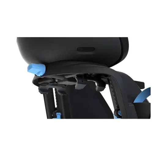 Dječja sjedalica stražnja za nosač  Yepp Nexxt Maxi crna