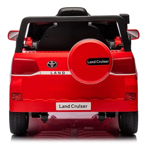 Toyota auto na akumulator Land Cruiser crvena