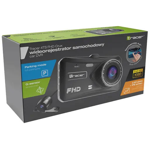 Auto kamera, 2 Mpxiel, 4“ LCD FullHD