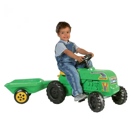 Traktor s prikolicom 54x139x45 cm