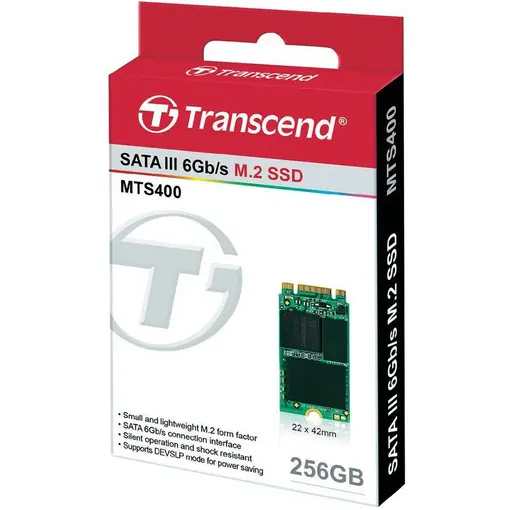 SSD for 256GB, M.2 2242 SSD, SATA3, 42mm, 42×22x3.5mm MLC